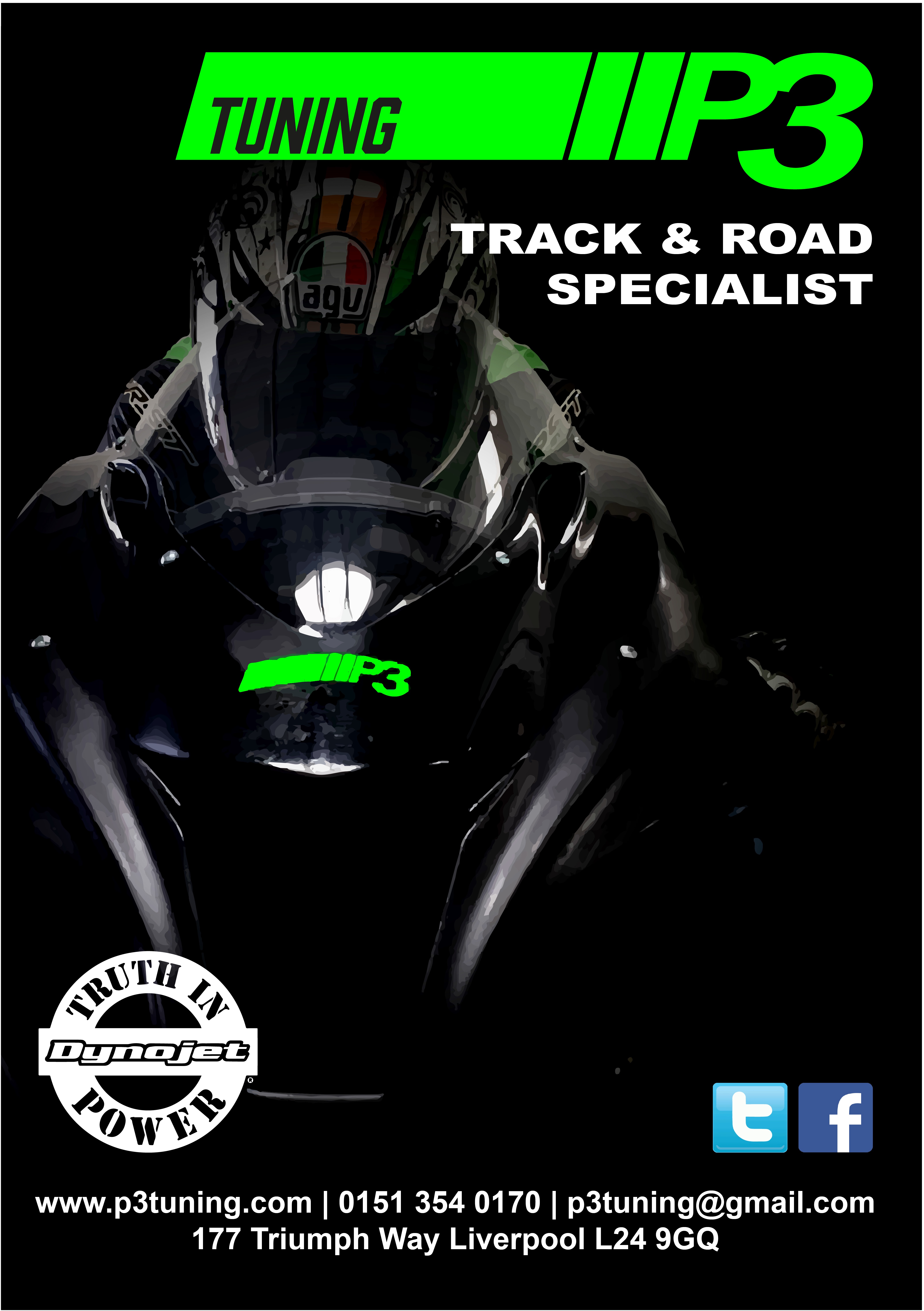 P3 Tuning Motorbike Liverpool Dyno P3 Tuning Ltd